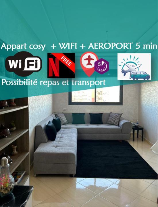 Appartement Aeroport Casablanca Nouaceur Buitenkant foto